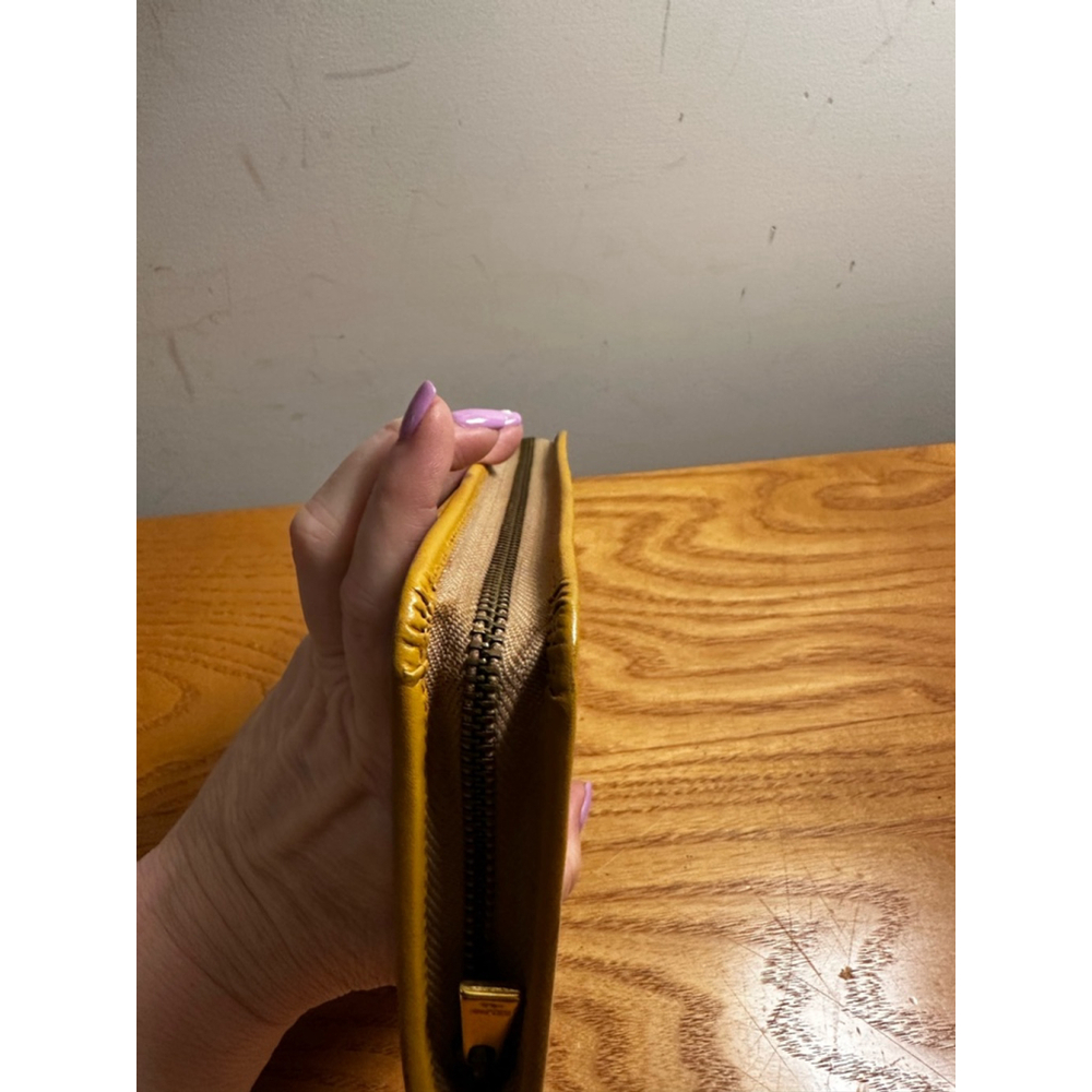 Celine Beige Coated Canvas Long Zip Wallet - Picture 5 of 10